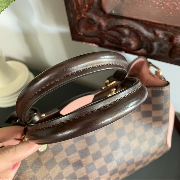 ❌SOLD❌ Louis Vuitton Damier Ebene Taurillon Brittany Bag - Picture 12 of 16